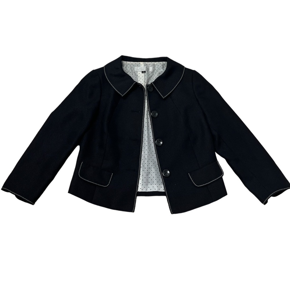 Tahari by Arthur S Levine black collared blazer